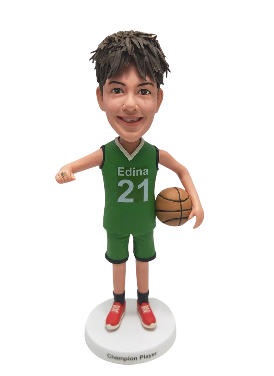 Custom Sport Bobbleheads Personalized Basketball Jersey Bobblehead(any color/team) for son Custom Sport Bobbleheads Personalized Basketball Jersey Bobblehead(any color/team) for son