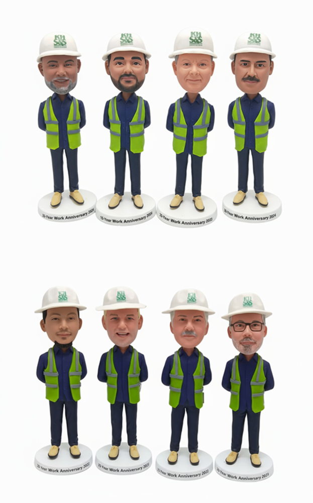 Bulk Custom Construction Worker Bobbleheads – Personalized Employee & Company Team Gifts Bulk Custom Construction Worker Bobbleheads – Personalized Employee & Company Team Gifts
