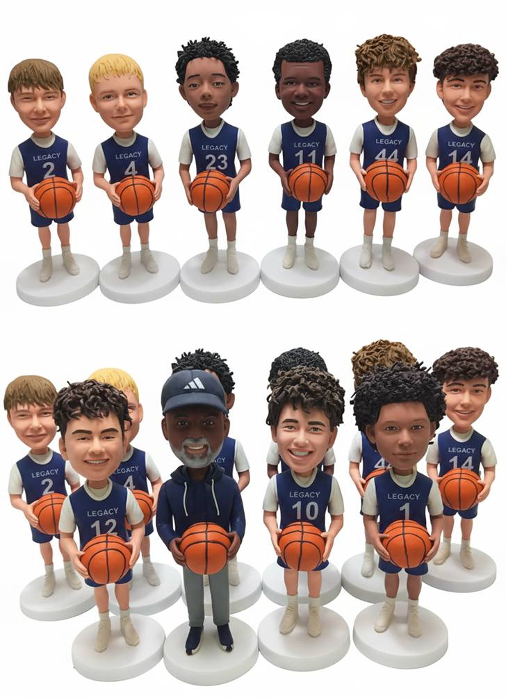 Custom Basketball Team Bobbleheads | Bulk Order, Personalized Jerseys & Logos | Perfect Team Gifts Custom Basketball Team Bobbleheads | Bulk Order, Personalized Jerseys & Logos | Perfect Team Gifts