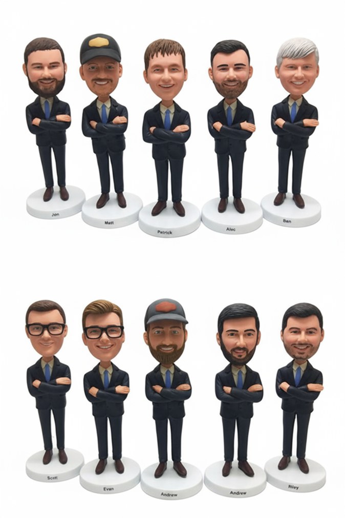 Custom Groomsmen Bobbleheads | Bulk Order, Personalized Wedding Gifts | Perfect Groomsmen Gifts Custom Groomsmen Bobbleheads | Bulk Order, Personalized Wedding Gifts | Perfect Groomsmen Gifts