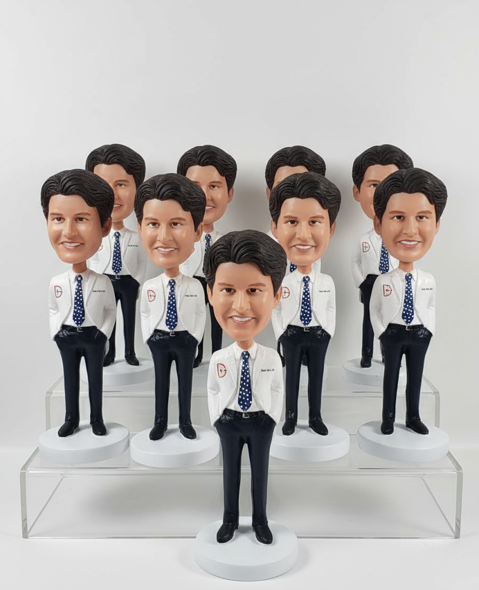 Custom Bobbleheads in Bulk – 10 to 2000 Identical Pieces Wholesale Custom Bobbleheads in Bulk – 10 to 2000 Identical Pieces Wholesale